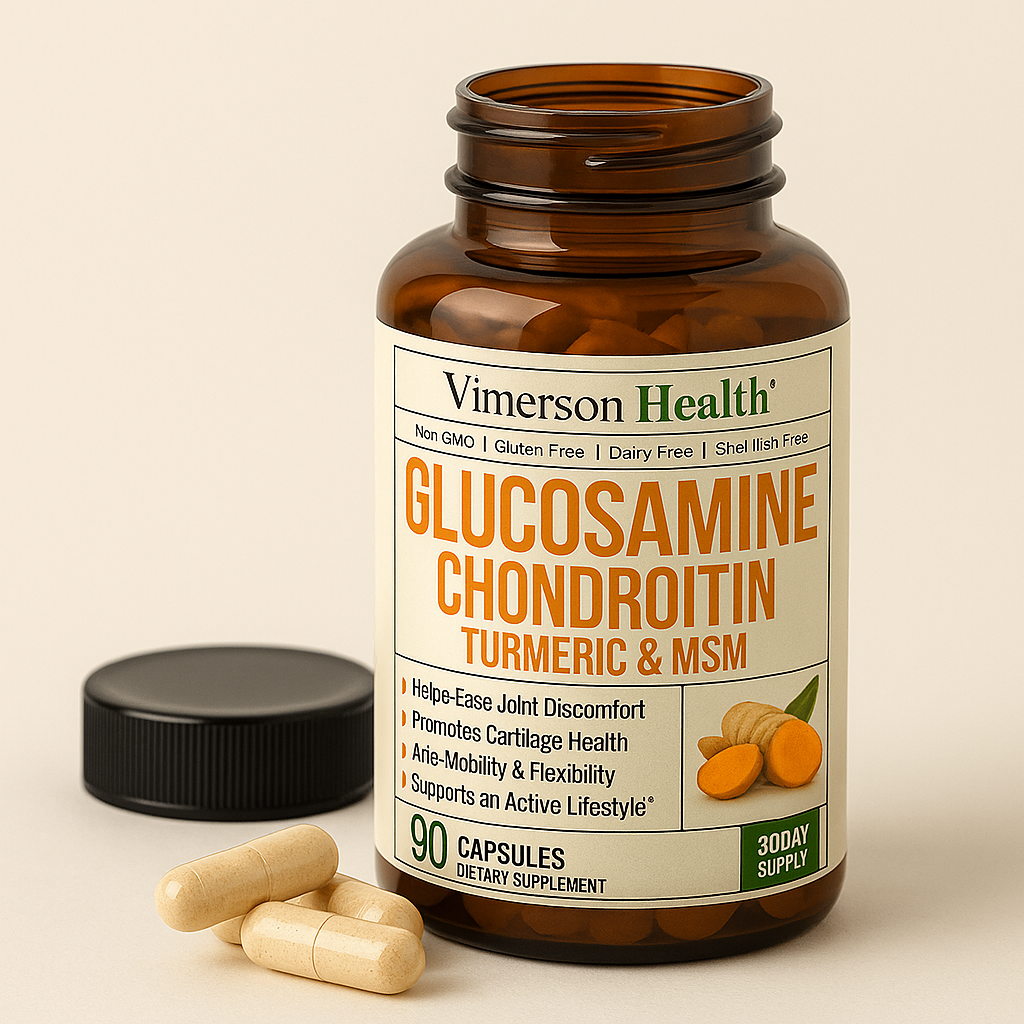 Glucosamine Chondroitin Tumeric & MSM.