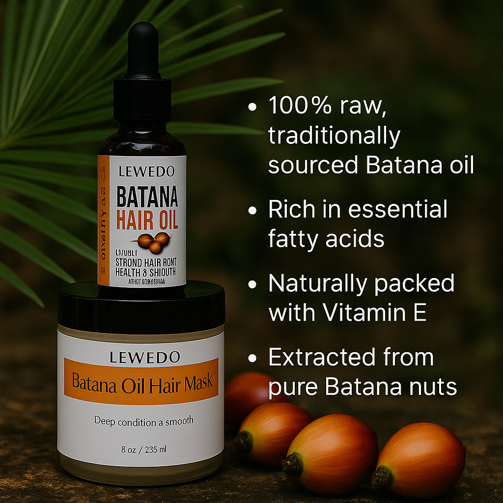The ORIGINAL Batana Hair Oil & Mask.
