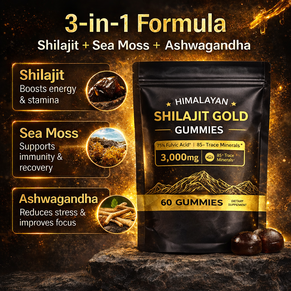 Prime Shilajit™ - Men’s Vitality Gummies
