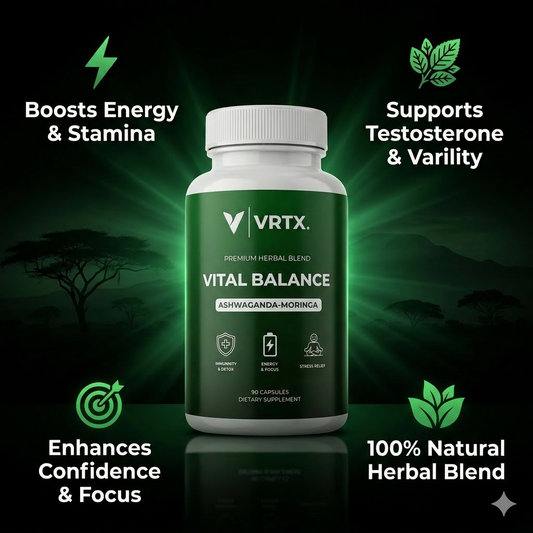 VRTX Vital Balance (Ashwagandha + Moringa) - Men