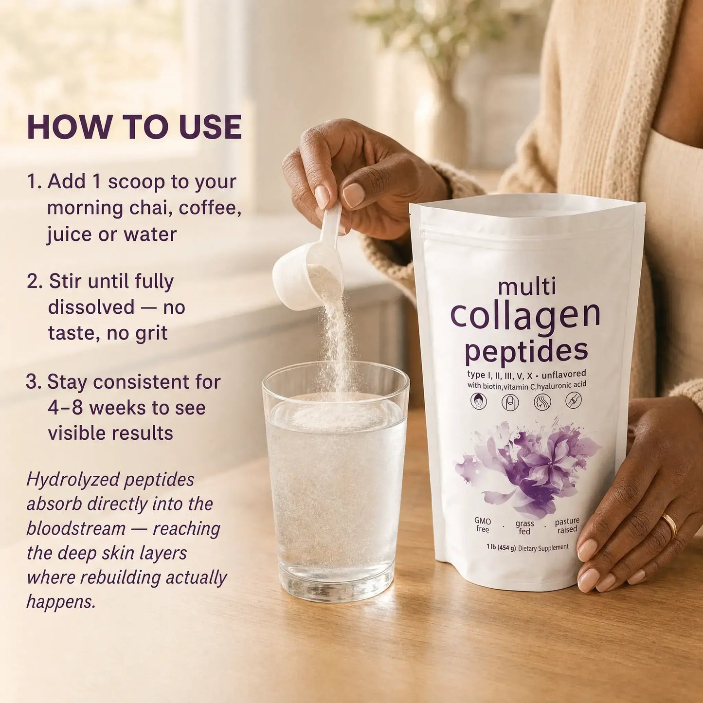 Multi Collagen Peptides Powder